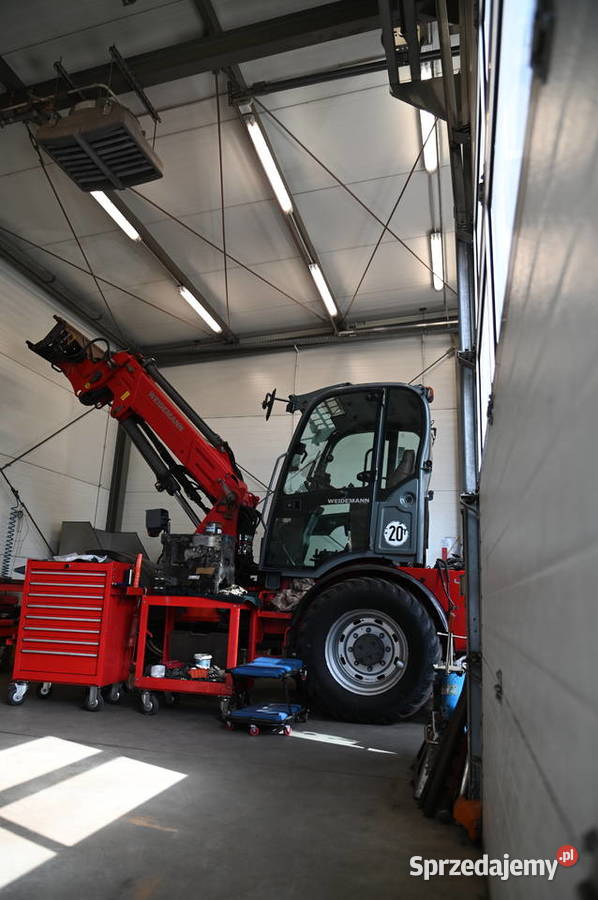 Weidemann 1160 Części Filtry Silnik Most Pompa kujawsko-pomorskie Wąbrzeźno sprzedam
