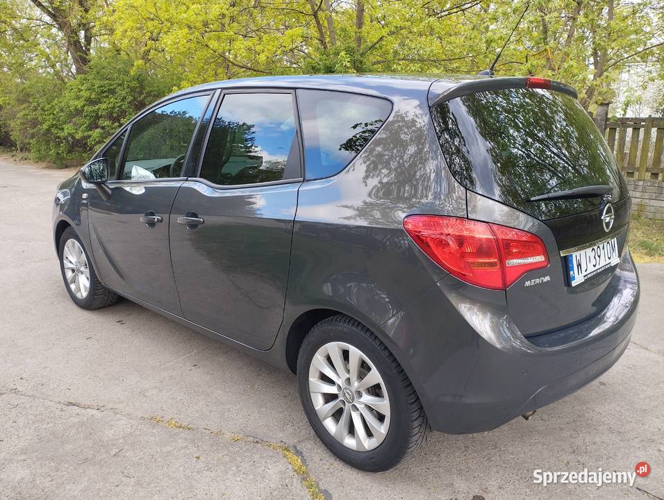 Opel Meriva 14 120 Przebieg 71 Długie Opłaty elektryczne lusterka Warszawa
