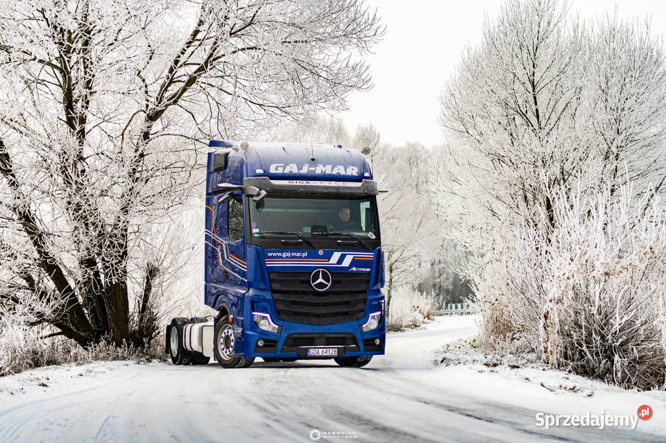 Sesja zdjęciowa floty transportowej Warszawa