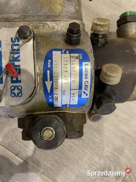 Wtryski paliwa PERKINS regeneracji Janów