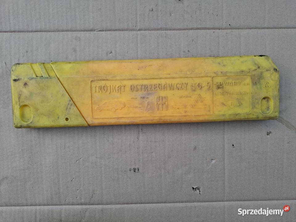 Trójkąt ostrzegawczy Fiat 126p Maluch Strzelce Opolskie