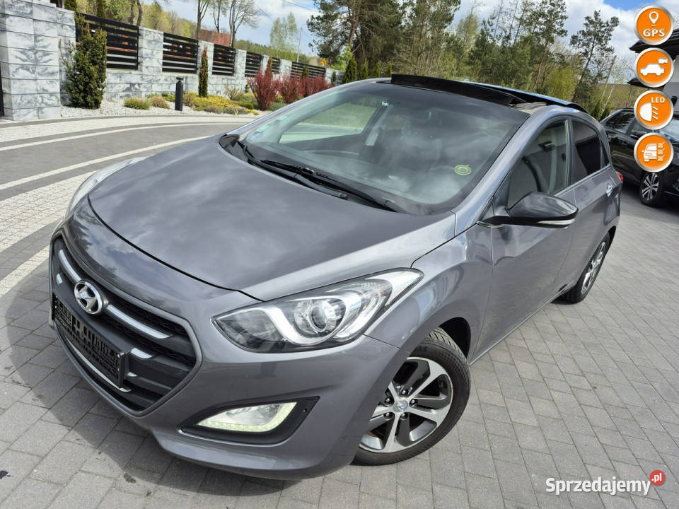 Hyundai i30 16 benzyna PANORAMA navi kamera led wspomaganie kierownicy lubelskie