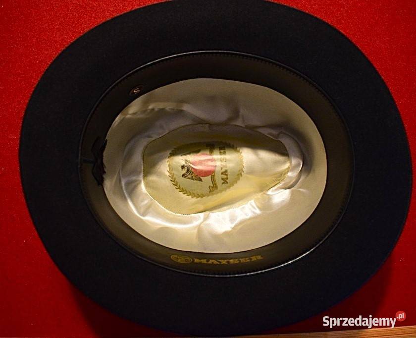 Markowy kapelusz firmy Mayser stan nieużywany Chełmno