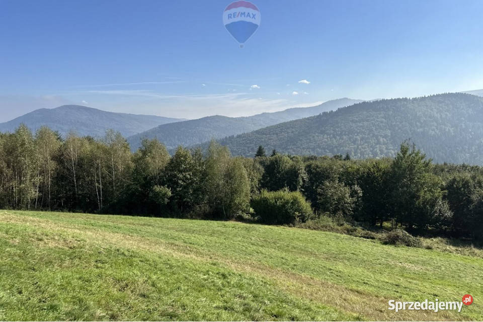 Widok na góry i jezioro międzybrodzkie i sprzedam