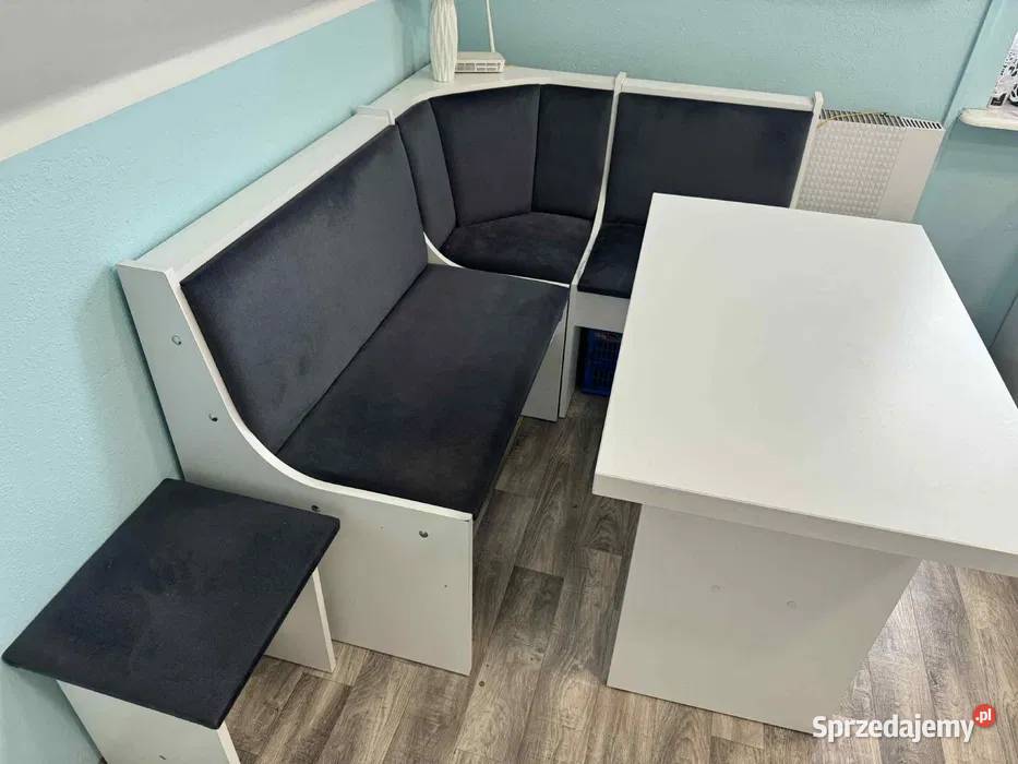 Kuchnia i narożnik komplet piec zlew mikrofala