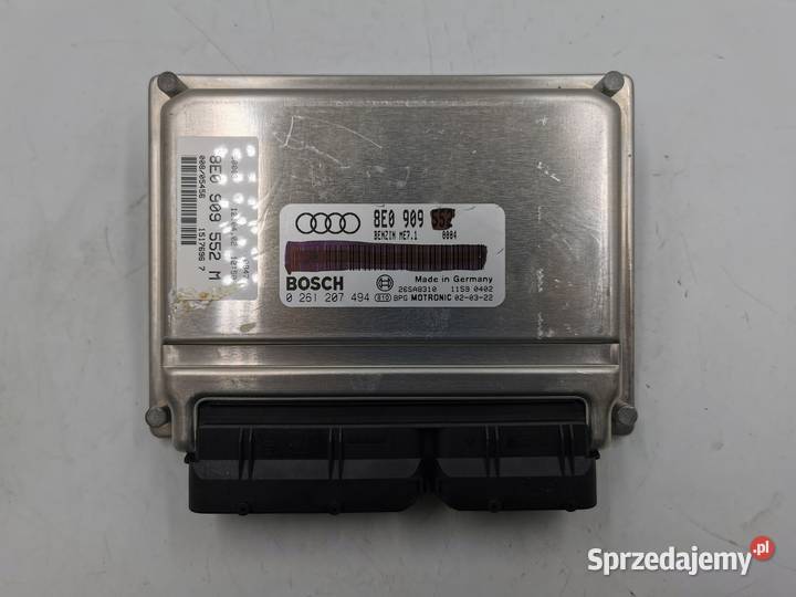 Sterownik Silnika Audi A4 B6 24 BDV 8E0909552