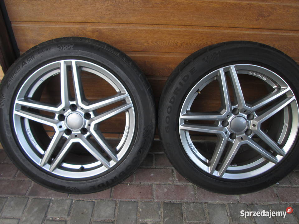 Koła alu 18 Audi VW Mercedes 5x112 opony letnie pomorskie Kościerzyna