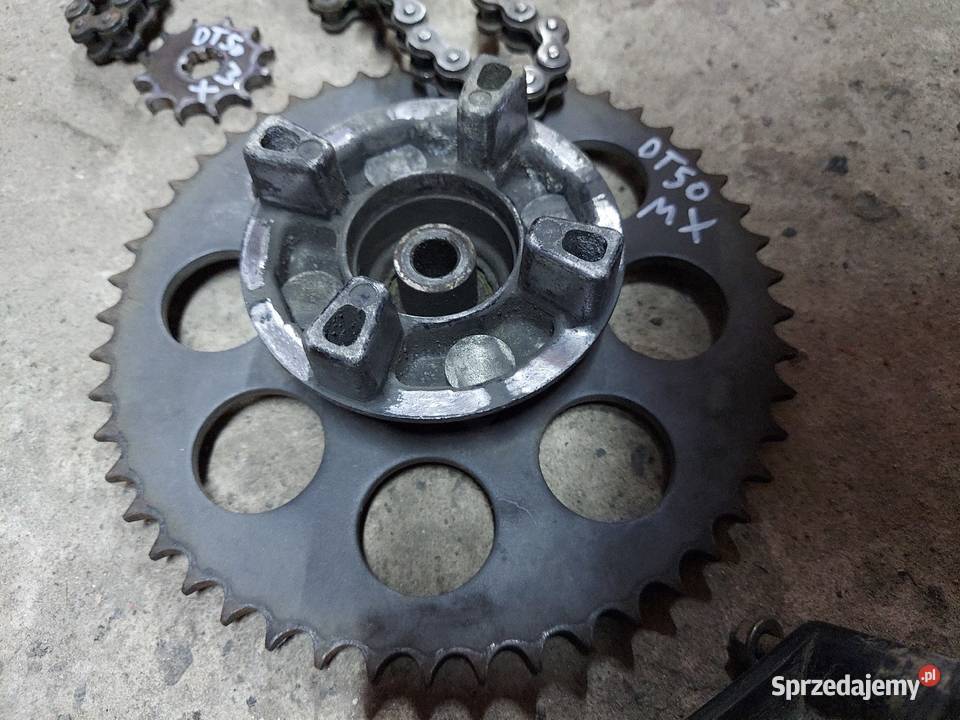 Yamaha DT 50 MX napęd zębatki łańcuch zębatka dolnośląskie sprzedam