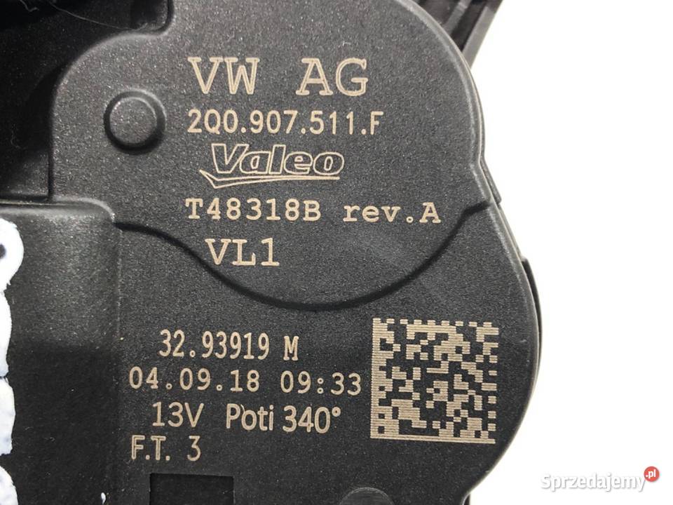 SILNIK NAGRZEWNICY VW 2Q0907511F GOLF VII osobowe