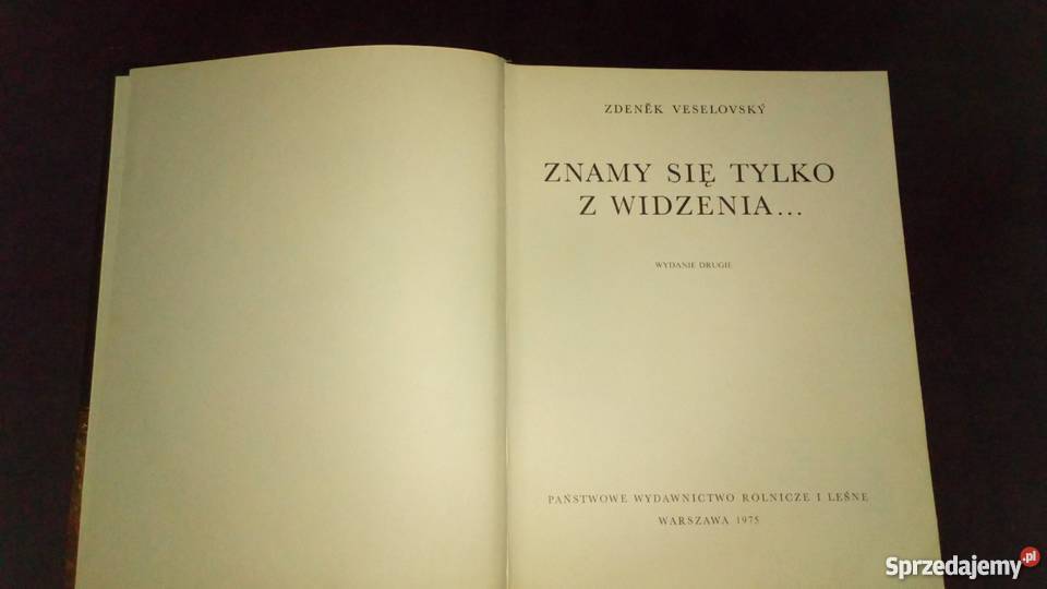 Znamy się z widzenia Zdenek Veselovsky Wrocław