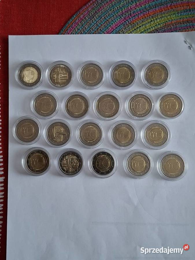 Monety 2 euro Rybnik sprzedam