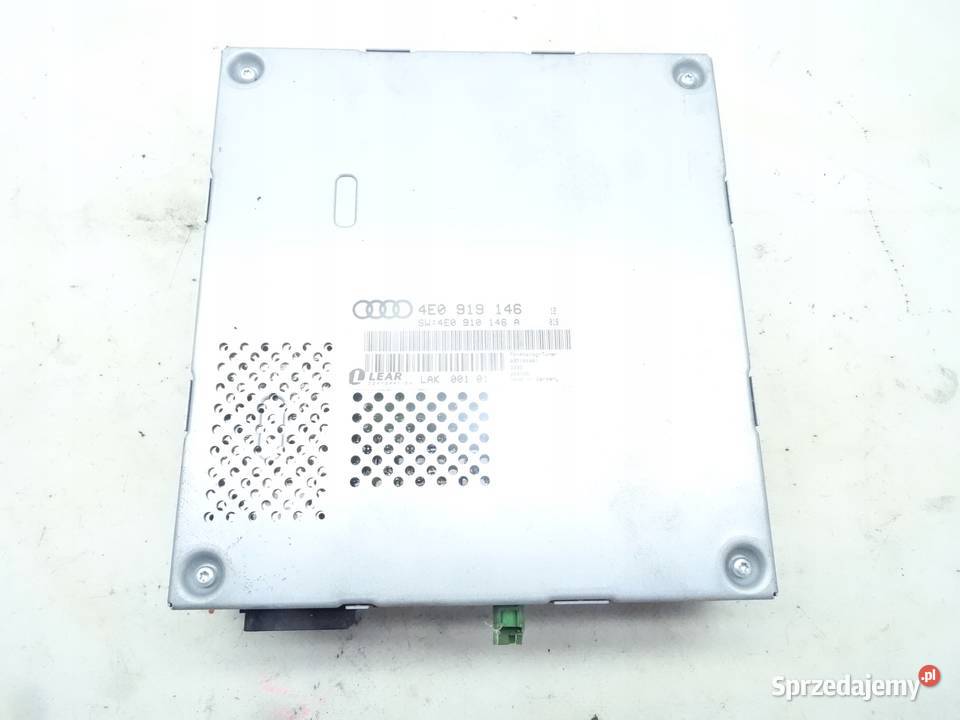 4E0919146 AUDI A8 D3 MODUL STEROWNIK TUNER TV