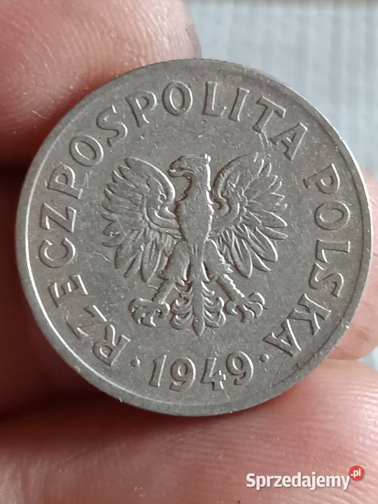 Sprzedam monete 50 groszy 1949 zzzzz Chełm sprzedam