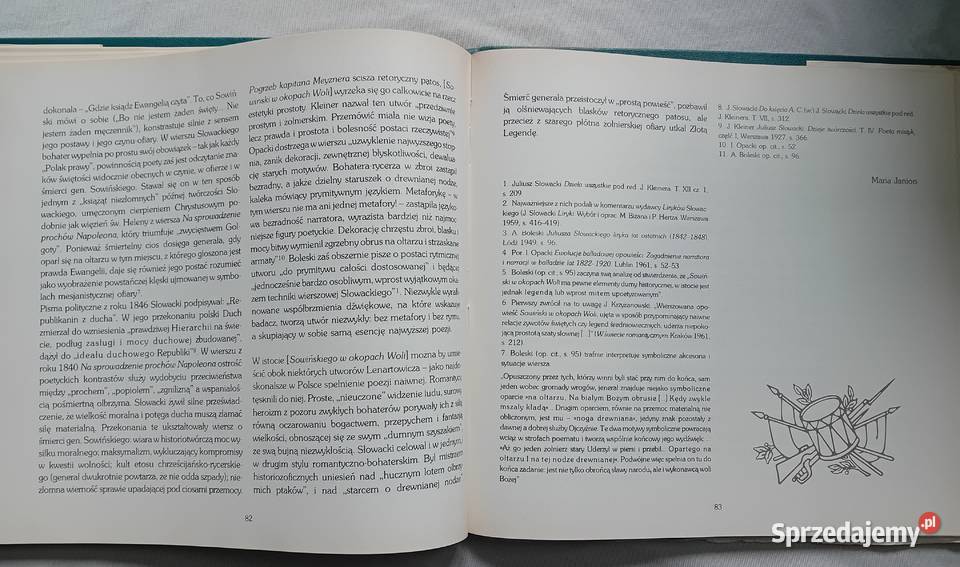 Juliusza Słowackiego rym błyskawicowy WSiP 1980 wielkopolskie