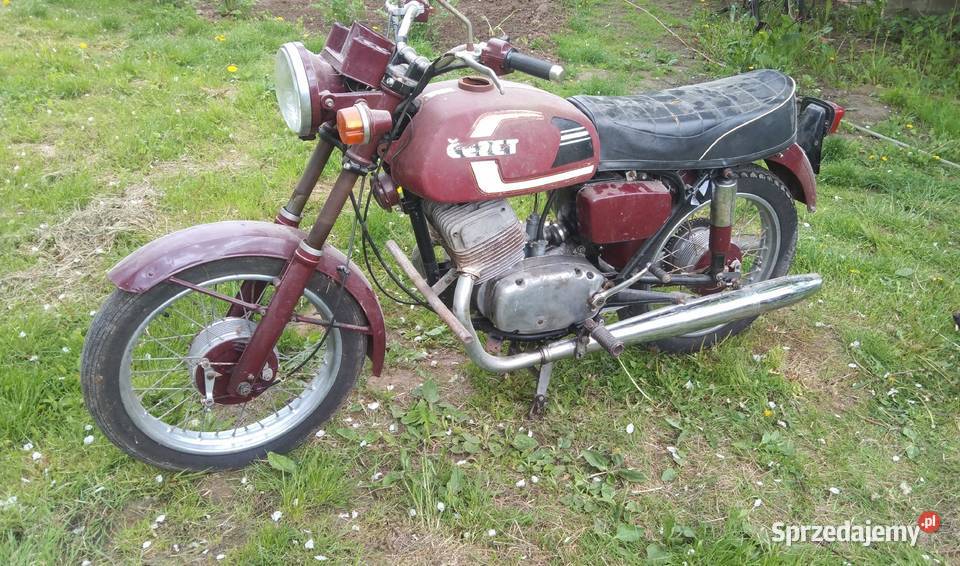 Jawa cz 350 cezet zarejestrowany Rok produkcji 1985 Jawa świętokrzyskie Opatów
