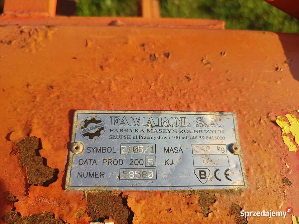 Kosiarka rotacyjna Famarol Słupsk oryginalna Żabiec