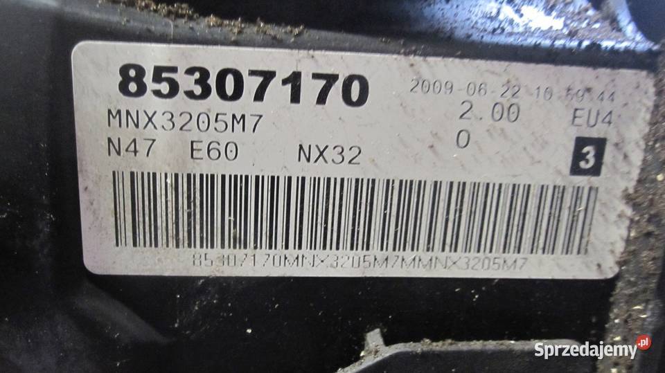 BMW 5 3 X3 X5 20 D N47D20A 177 168 09r silnik Kielce sprzedam