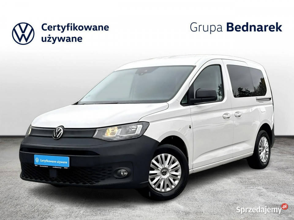Volkswagen Caddy Bezwypadkowy Salon Polska czujnik deszczu Łódź