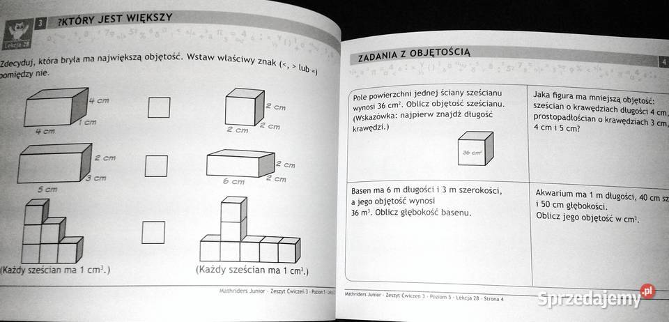 MathRider Poziom 5 Zeszyt zadań domowych 3 Anita Chełm