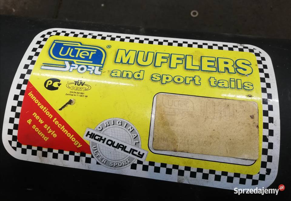 Wydech końcowy sportowy ulter sport uniwersalny osobowe sprzedam