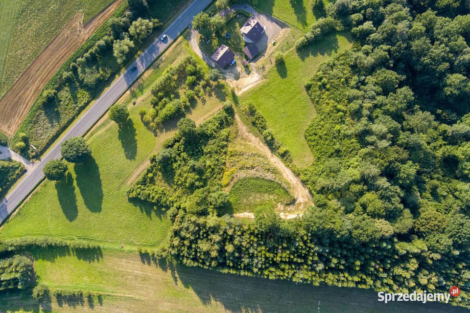 Działka Bieszczady Hoczew na trasie Lesko