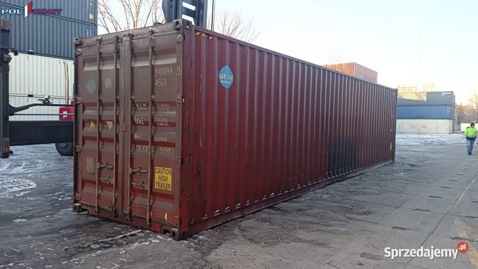 Kontener morski 40HC 12m Pewny Kontener Koło