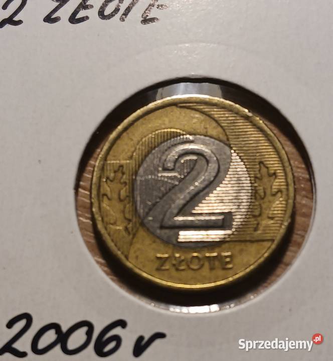 2 Złote 2006 r najniższy nakład Konin