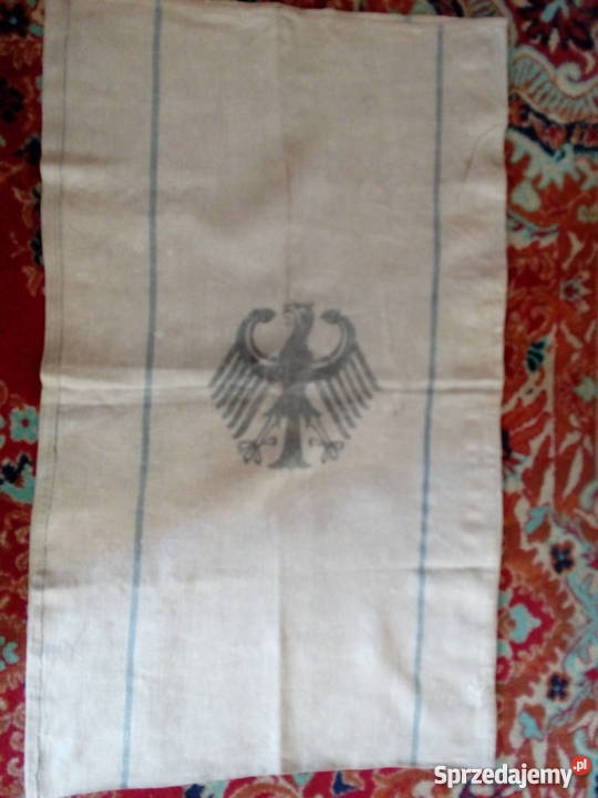 Niemiecki worek na żywność z 1936 roku Leszno