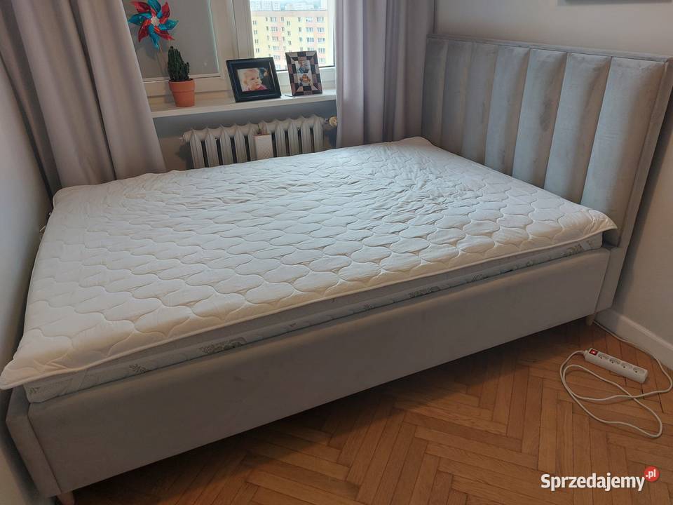 Łóżko tapicerowane Malediwy tkanina