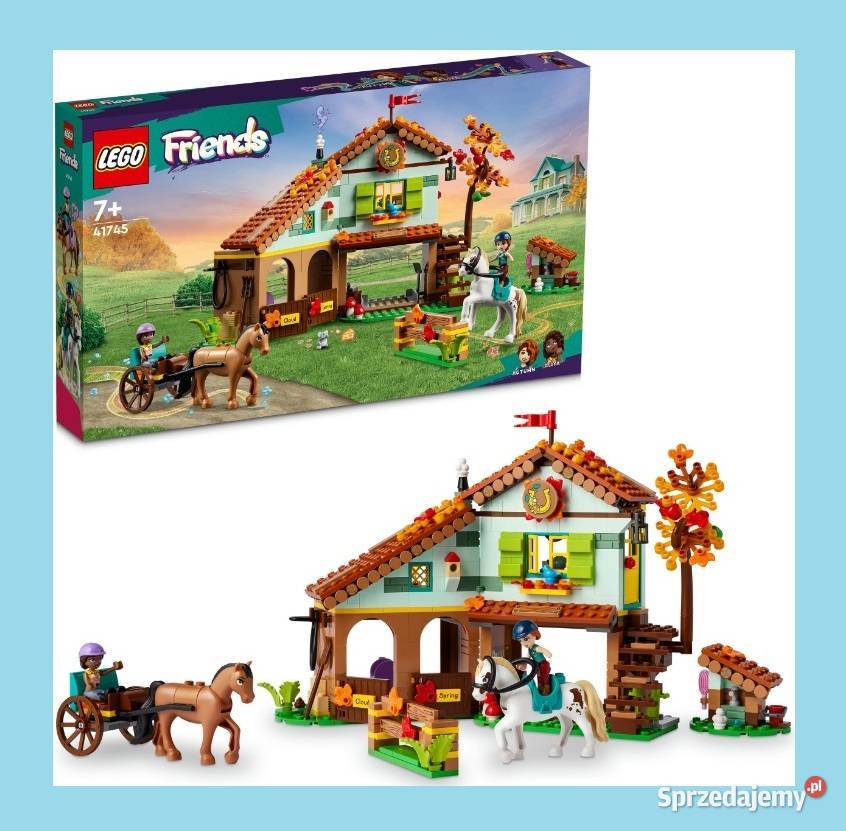 LEGO Friends 41745 Stajnia Autumn PREZENT Klocki Kraków sprzedam