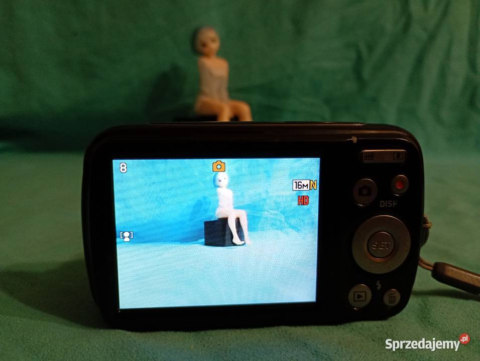 Piękny maleńki Casio Exilim EXN30 Niebieska śląskie Katowice sprzedam