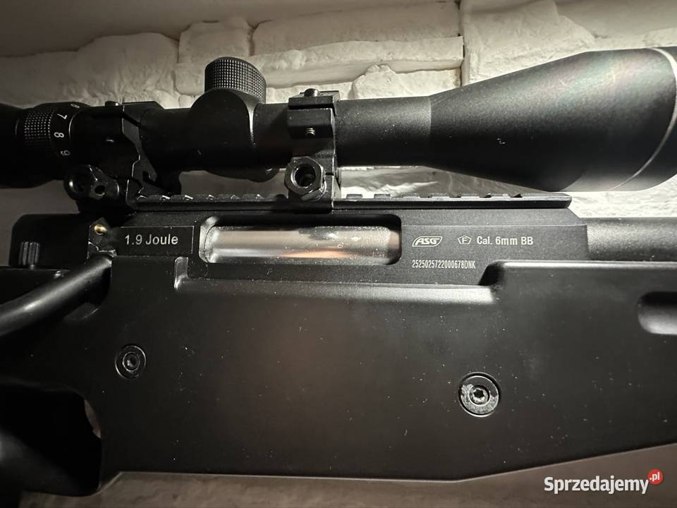 Karabin snajperski Asg z lunetą kandar 39x40 Sporty strzeleckie i myślistwo Płock