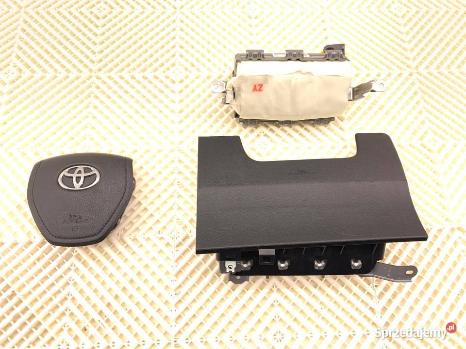 KOKPIT PODUSZKI PASY KOMPLET TOYOTA RAV 4 IV SUV