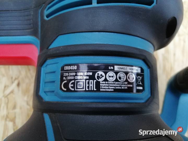 SZLIFIERKA MIMOŚRODOWA ERBAUER ERO450 Wyrzeka