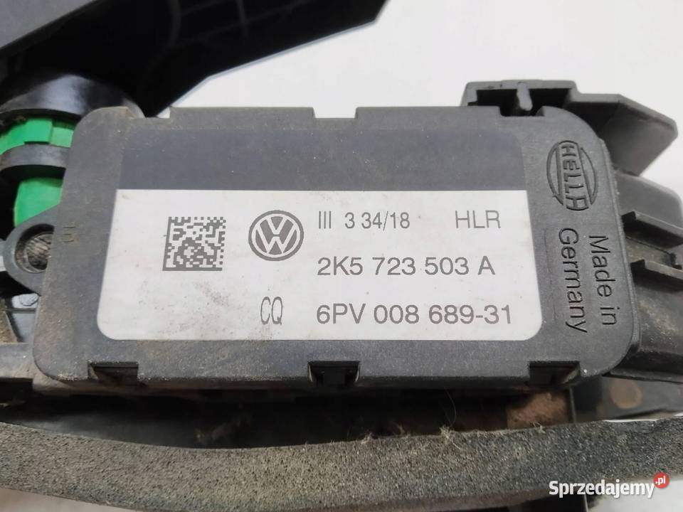 PEDAŁ POTENCJOMETR GAZU 2K5723503A VW Volkswagen osobowe
