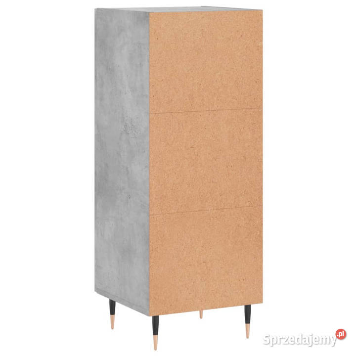 Szafka szarość betonu 345x34x90 materiał Warszawa
