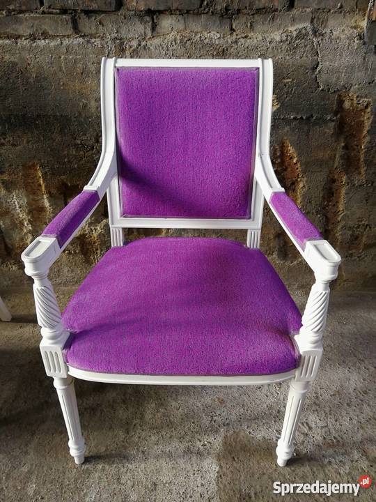 Fotelfotelik Ludwik XVI do toaletkibiurka dolnośląskie Wałbrzych sprzedam