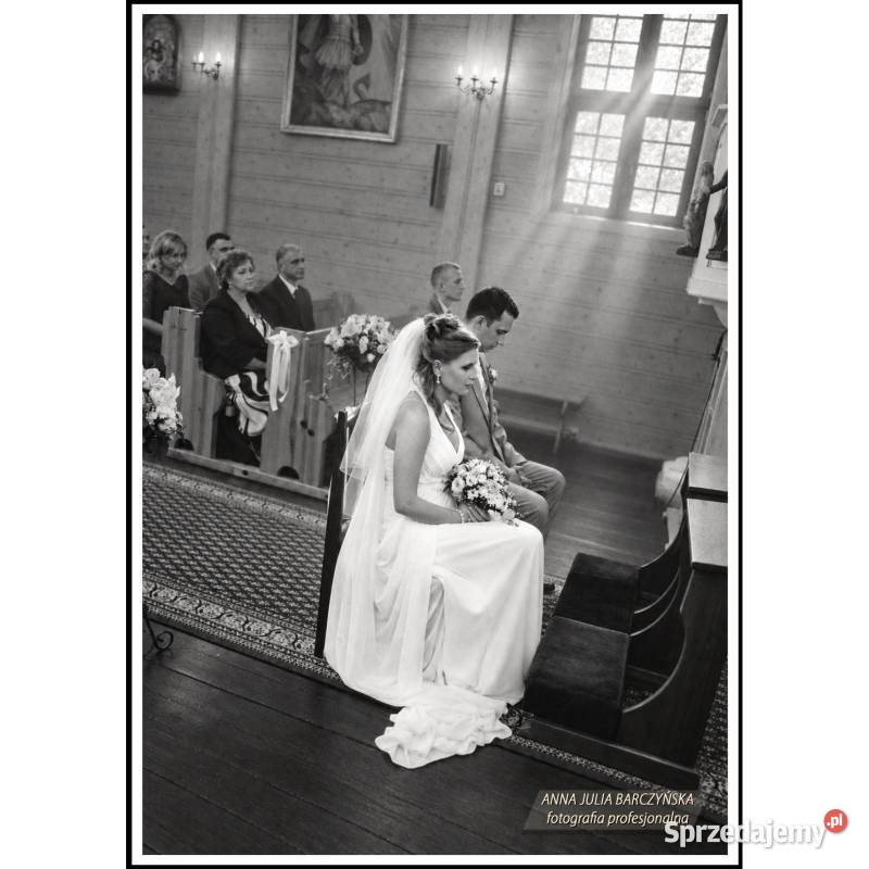 Artystyczna Fotografia Ślubna BW Czarnobiałe Warszawa