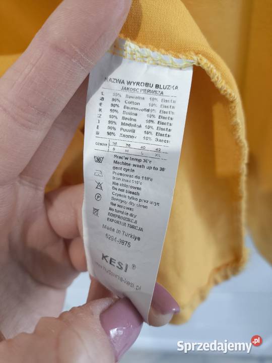 Bluzka damska tunika z kieszeniami Kesi rozmiar Poznań