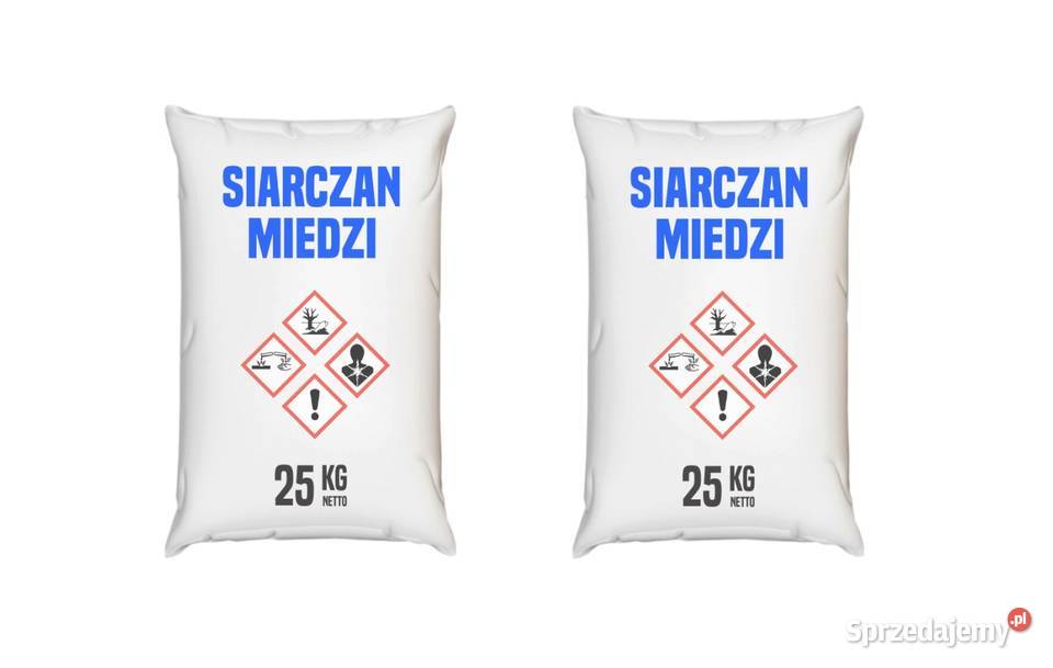 Siarczan miedzi pięciowodny techniczny 2 X 25 Brzeg Dolny
