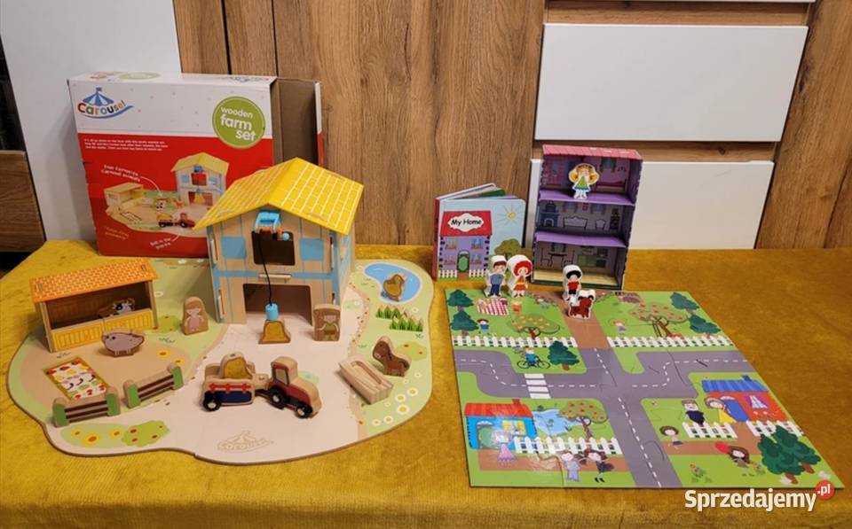 Drewniana farmawooden farm set my home Bydgoszcz