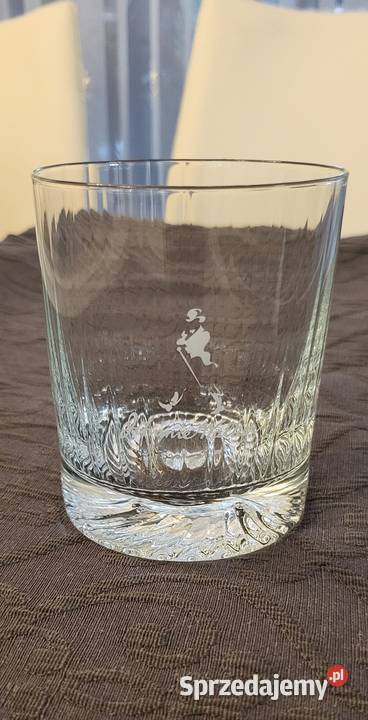 Kryształowa szklanka z logo Johnny Walker Bielsko-Biała