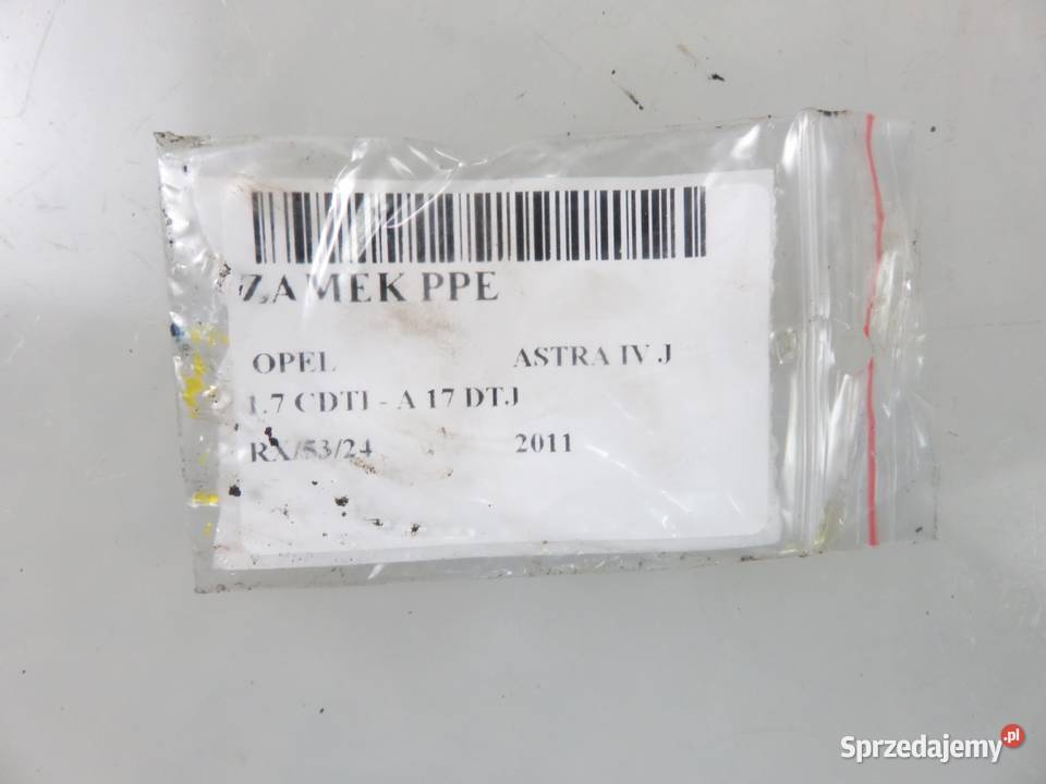 ZAMEK PRAWY PRZEDNI OPEL ASTRA IV J 6 PIN Zamki, wkładki i kluczyki