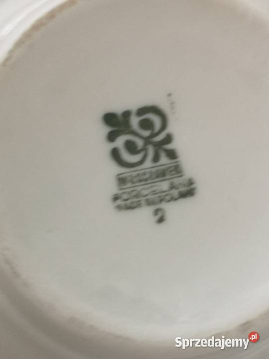 Cukiernica fajans Włocławek PRL vintage Toruń
