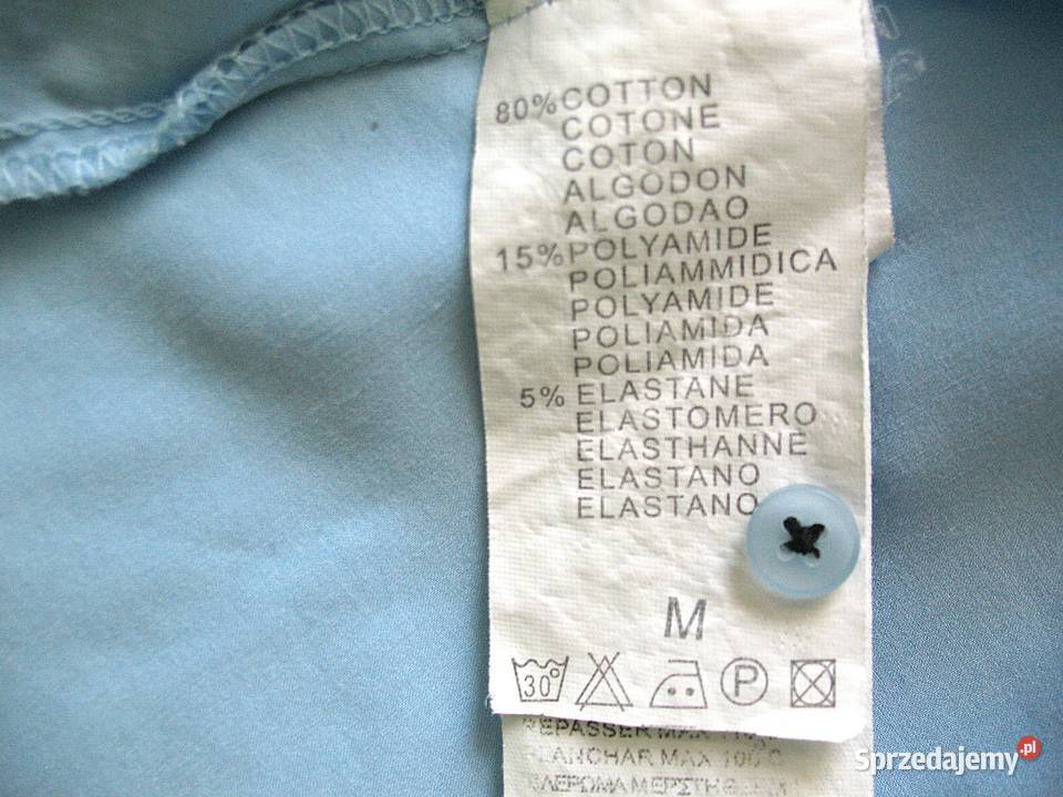 Bluzka koszulowa rozmiar 38 M biust 90 Bez wzoru Siedlce