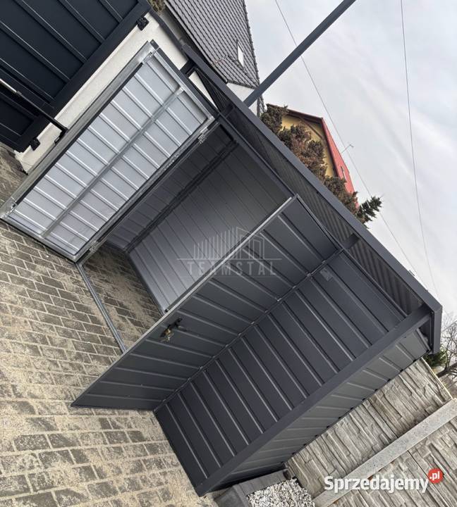 Szafa ogrodowa schowek 35x15m brama