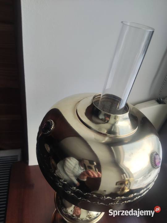 Stara francuska lampa naftowa Paryżanka 2 Kraków