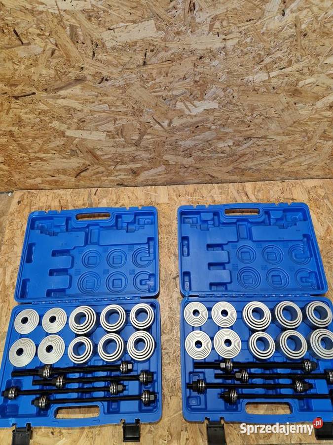 Zestaw ściągaczy ściągacz tulei wahacza łożysk wielkopolskie Głogowa