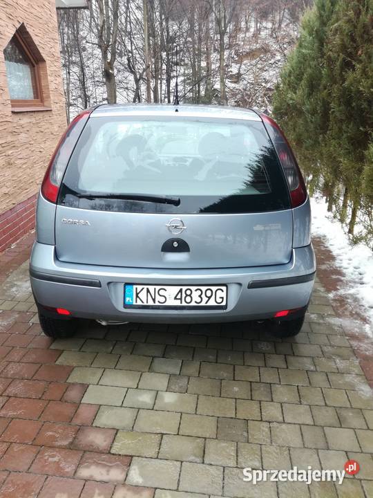 Opel Corsa 2004r małopolskie Stary Sącz