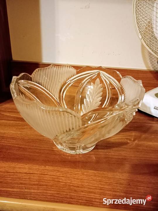 Szklana misa Porcelana i szkło Augustów sprzedam